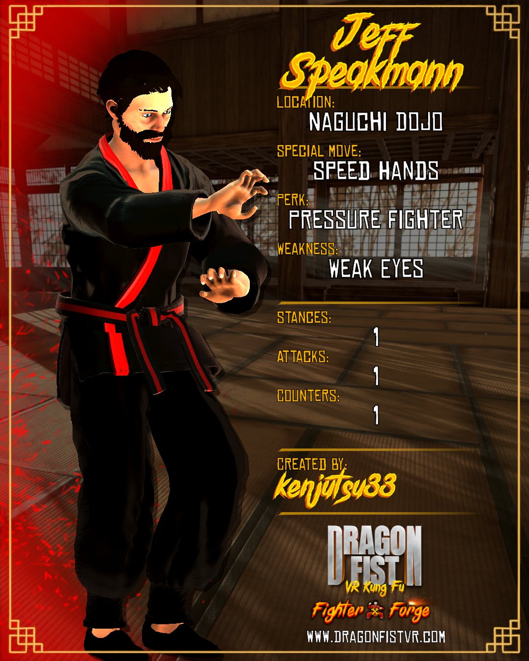 Jeff Speakmann - Created By: kenjutsu33